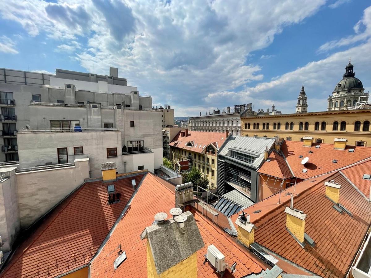 Penthouse W Private Rooftop And Free Parking 부다페스트 외부 사진